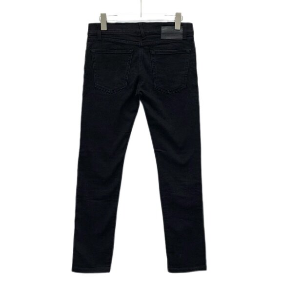 Dolce & Gabbana Black Denim Slim-Fit Stretch Jeans Size 44 Mens Cotton Blend - Picture 2 of 8